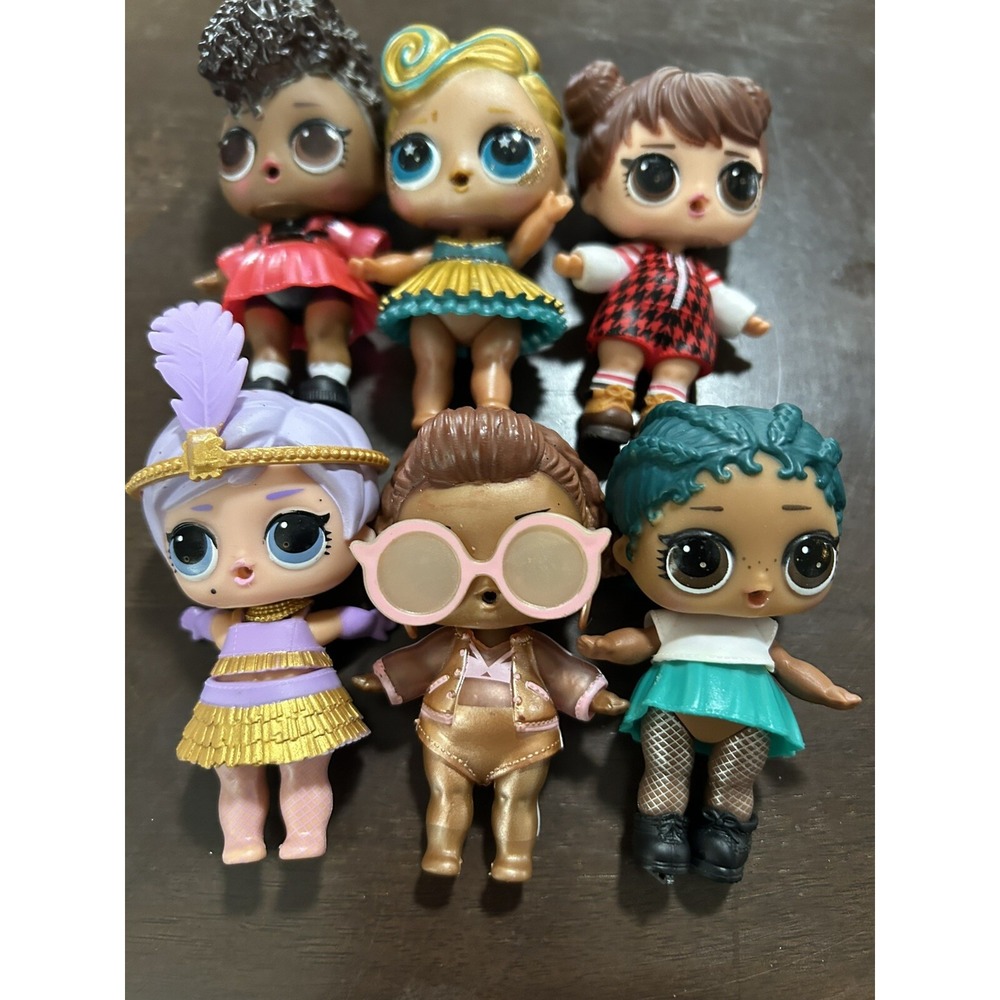 lol surprise mini dolls‎ lot Of 6